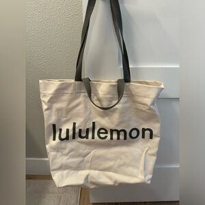 Lululemon Canvas tote